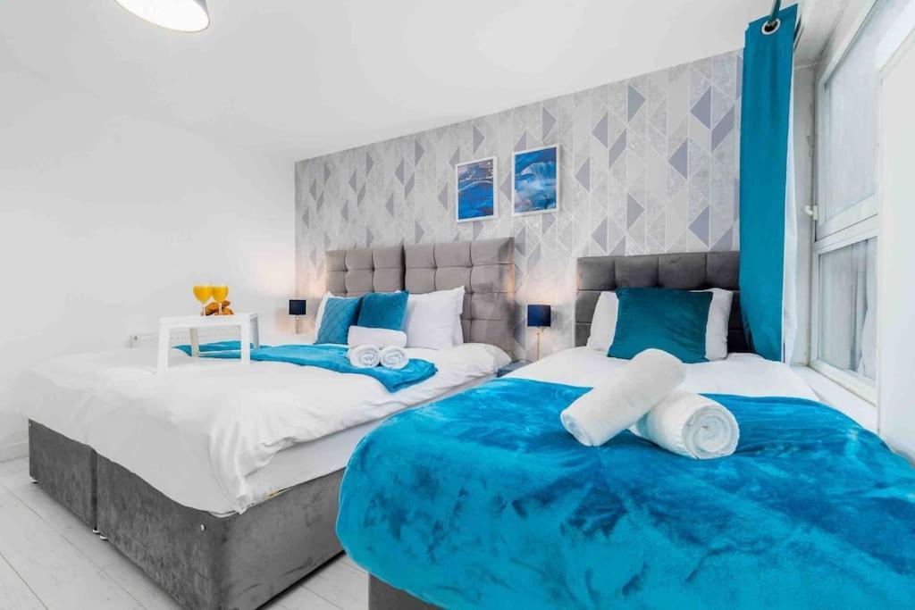 ✪Central✪6Bed✪ Parking✪Pool Table✪Private Patio ✪ เบอร์มิงแฮม ภายนอก รูปภาพ