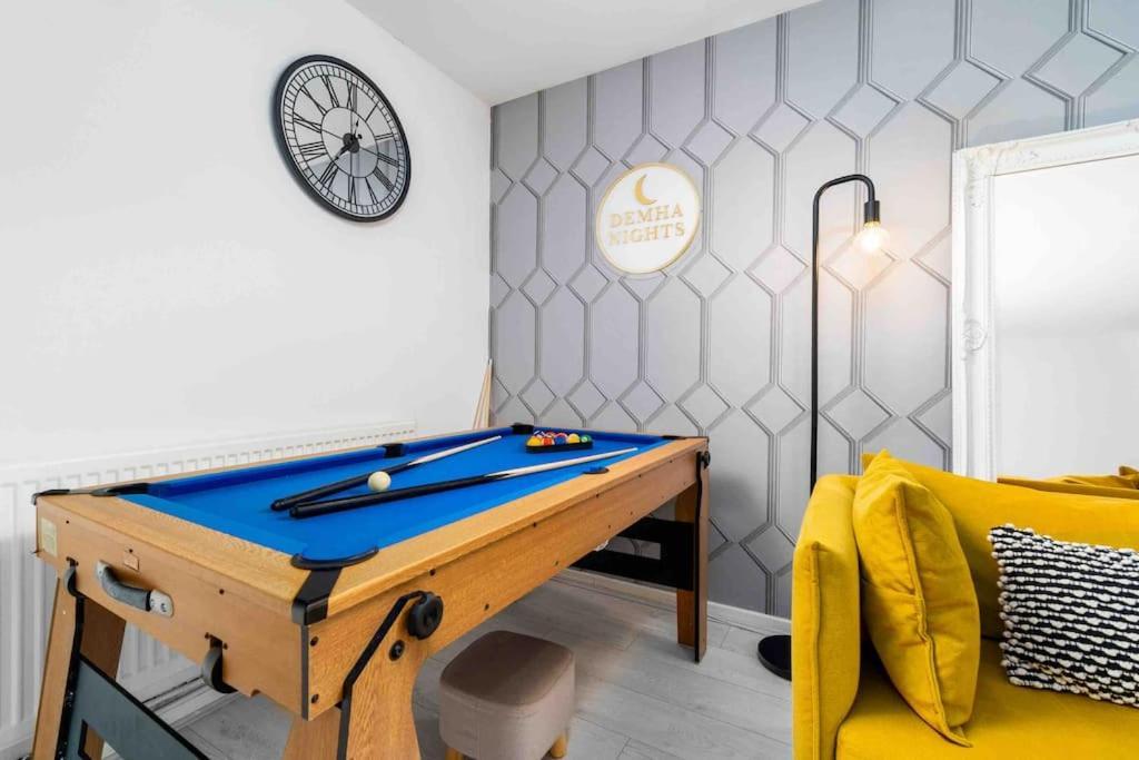 ✪Central✪6Bed✪ Parking✪Pool Table✪Private Patio ✪ เบอร์มิงแฮม ภายนอก รูปภาพ